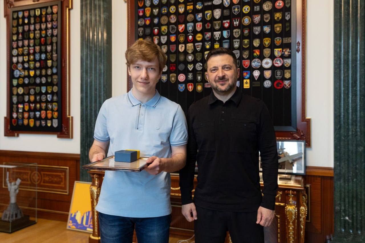 17-річний шахіст із Харкова Роман Дегтярьов 